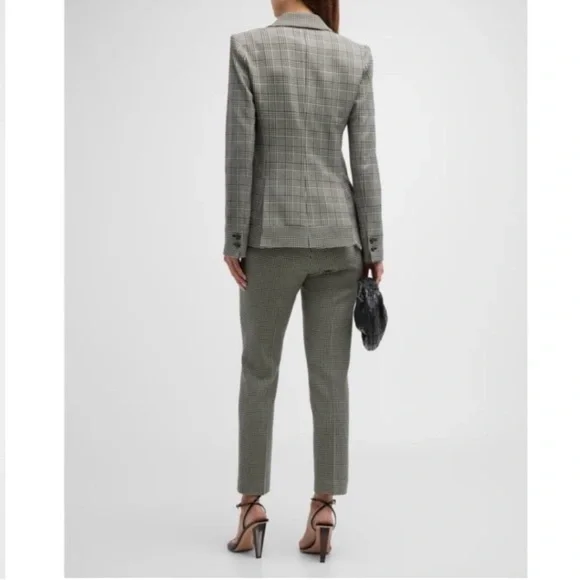 L'AGENCE Chamberlain Plaid & Houndstooth Blazer - Picture 5 of 11